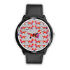 Dandie Dinmont Terrier Dog Pattern Art Print Wrist watch