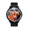 Highland Cattle Art Print Wrist watch