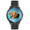 Boxer Dog Print Wrist Watch