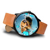 Boxer Dog Print Wrist Watch