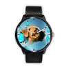 Boxer Dog Print Wrist Watch