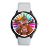 Limousin Cattle Art Print Wrist Watch