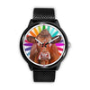 Limousin Cattle Art Print Wrist Watch