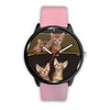 Abyssinian cat Print Wrist Watch