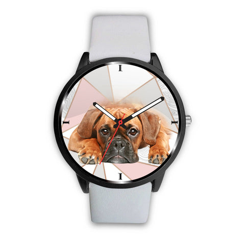 Lovely Boxer Dog Print Wrist Watch