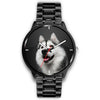 Siberian Husky Print Wrist Watch