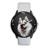 Siberian Husky Print Wrist Watch