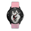 Siberian Husky Print Wrist Watch