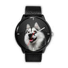 Siberian Husky Print Wrist Watch