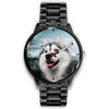 Cute Siberian Husky Print Wrist Watch