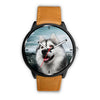 Cute Siberian Husky Print Wrist Watch