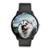 Cute Siberian Husky Print Wrist Watch