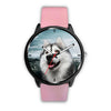 Cute Siberian Husky Print Wrist Watch