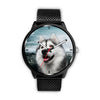 Cute Siberian Husky Print Wrist Watch