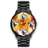 Lovely Siberian Husky Print Wrist Watch