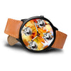 Lovely Siberian Husky Print Wrist Watch