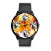 Lovely Siberian Husky Print Wrist Watch