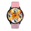 Lovely Siberian Husky Print Wrist Watch