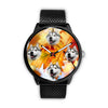 Lovely Siberian Husky Print Wrist Watch