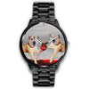 Border Terrier Love Print Wrist Watch