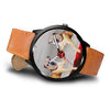 Border Terrier Love Print Wrist Watch
