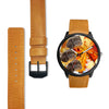 Dachshund Print Wrist Watch