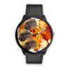 Dachshund Print Wrist Watch