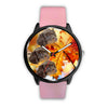 Dachshund Print Wrist Watch