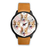 Amazing Pembroke Welsh Corgi Print Wrist Watch