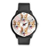 Amazing Pembroke Welsh Corgi Print Wrist Watch