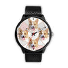 Amazing Pembroke Welsh Corgi Print Wrist Watch