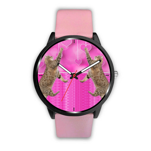 Pixiebob Cat Print Wrist Watch