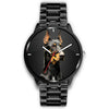 Doberman Pinscher Print Wrist Watch