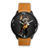 Doberman Pinscher Print Wrist Watch