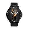 Doberman Pinscher Print Wrist Watch