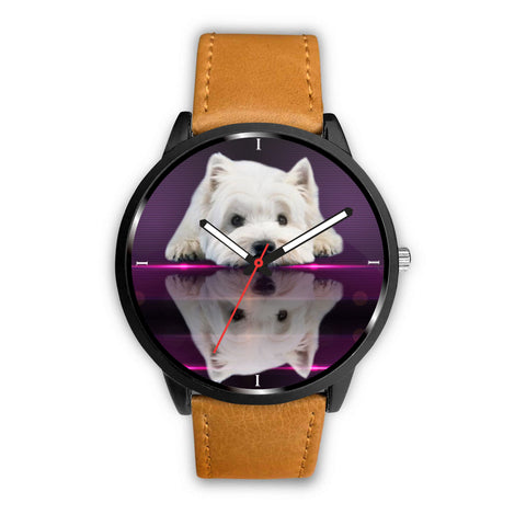 West Highland White Terrier (Westie) Dog Print Wrist Watch