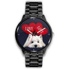 Lovely Westie Print Wrist Watch