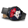 Lovely Westie Print Wrist Watch