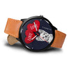 Yorkie with Love Print Wrist Watch