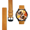 Cute Cavalier King Charles Spaniel Print Wrist Watch