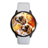 Cute Cavalier King Charles Spaniel Print Wrist Watch