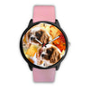 Cute Cavalier King Charles Spaniel Print Wrist Watch