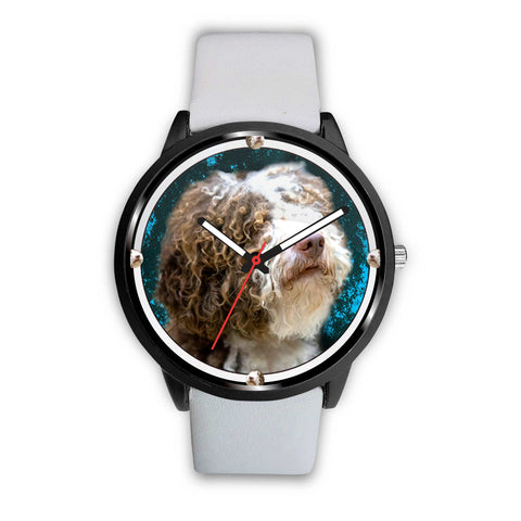 Amazing Spanish Water Dog Print Wrist Watch