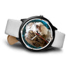 Amazing Spanish Water Dog Print Wrist Watch