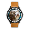 Amazing Spanish Water Dog Print Wrist Watch