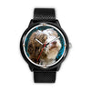 Amazing Spanish Water Dog Print Wrist Watch