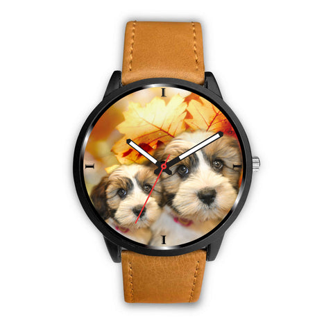 Shih Tzu Print Wrist Watch