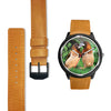 Society Finch (Bengalese Finch) Bird Print Wrist Watch