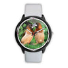 Society Finch (Bengalese Finch) Bird Print Wrist Watch