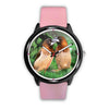 Society Finch (Bengalese Finch) Bird Print Wrist Watch